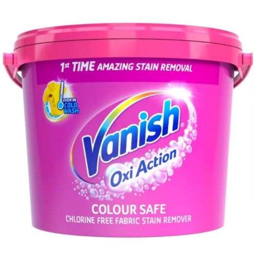 Vanish Oxi Action Stain Remover & Laundry Booster, 2.4kg £13.59 with code @ eBay official_brand_outlet (UK Mainland)