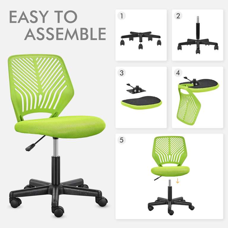 Yaheetech Office Desk Chair Adjustable - Sold & Dispatched By Yaheetech UK