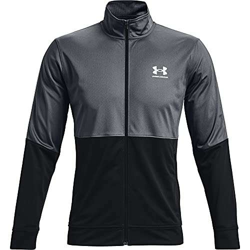 Under Armour Mens Pique Moisture Wicking Quick Drying Track Jacket.