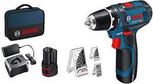 Bosch Professional 12V System GSR 12V-15 Cordless Drill/Driver 2x 2.0Ah Battery/Charger/39-Piece Assessory £90.23 delivered @ Amazon Germany