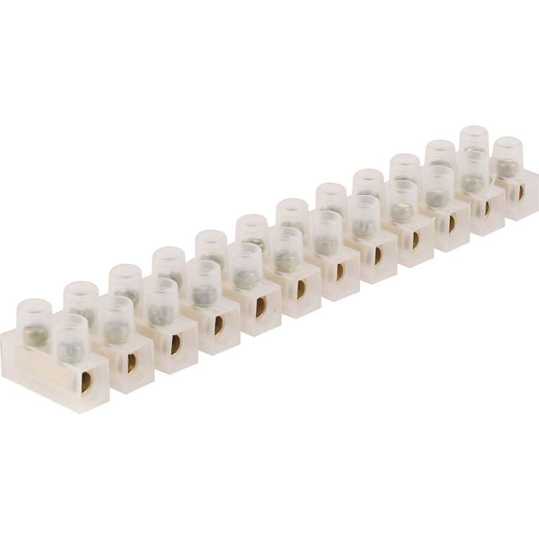Connector Strip 15A Single Strip 92p Free Click & Collect @Toolstation