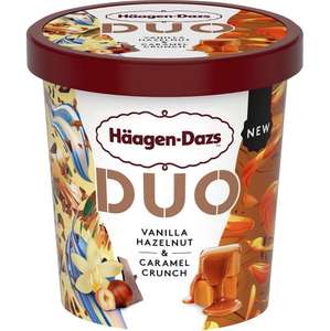 Haagen-Dazs DUO Vanilla Hazelnut & Caramel Crunch Ice Cream £1.31 in store @ Co-op (Leigh Broadway)