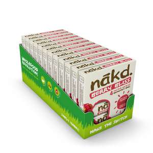 Nakd Berry Bliss 30g Bar - Multi Pack Case of 48 Bars - £13.20 @ Dispatches from Amazon Sold by Amazon Warehouse