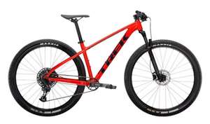 Trek Marlin 8 Red Mountain Bike - SRAM 1x12, RockShox fork, Shimano hydraulic brakes, Maxxis tyres-
