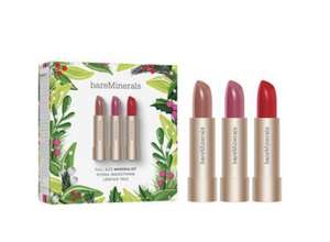 BareMinerals Mineralist Hydra-Smoothing Full size Lipstick Trio - £16.10 (+£1.99 delivery) with code @ Fragrance Direct