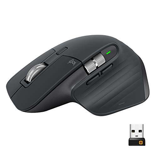 Logitech MX Master 3 Advanced Wireless Mouse, Bluetooth or 2.4GHz USB Receiver - 4000 DPI - £61.13 delivered @ Amazon Germany
