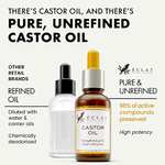 100% Pure Organic Castor Oil for Eyelashes - £1.99 - Sold by Eclat Skincare / Fulfilled by Amazon @ Amazon