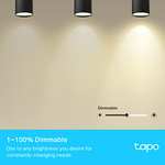 TP-Link Tapo Smart Wi-Fi Spotlight, Dimmable, 2700 K Warm Light, GU10 Lamp Base, Remote Control £24.50 @ Amazon