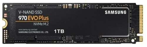 1TB - Samsung 970 EVO Plus V-NAND M.2 SSD M.2 PCIe 3.0 x4 (NVMe) 3500/3300MB/s £58.48 (UK Mainland) @ ebuyer_uk_ltd /eBay
