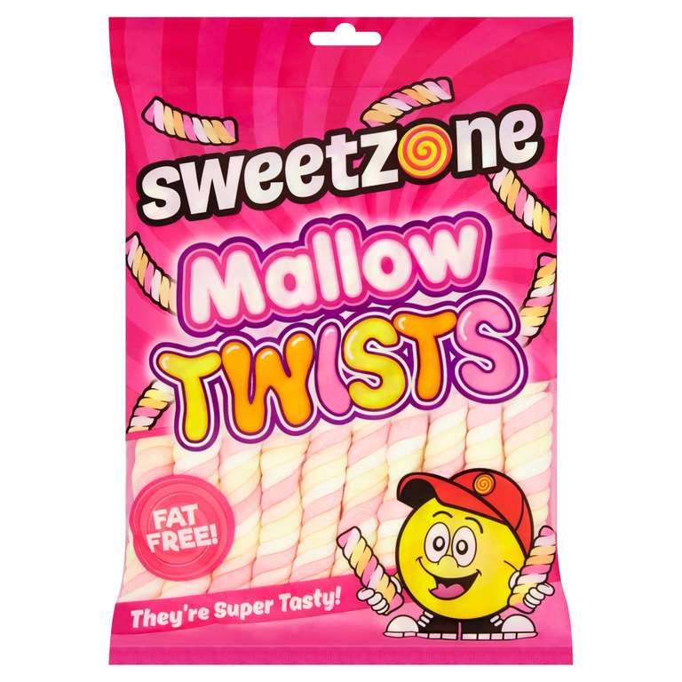 Sweetzone Mallow Twists 160g