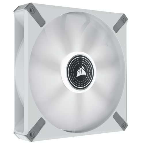 Corsair ML140 LED ELITE, 140mm White Fan (Corsair AirGuide Technology, Magnetic Bearing, Up to 1,600 RPM Single Pack £9.98 @ Amazon