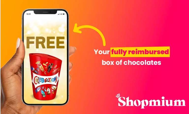New sign ups get a free box of chocolates on the Shopimum app when you claim + use a free Groupon code