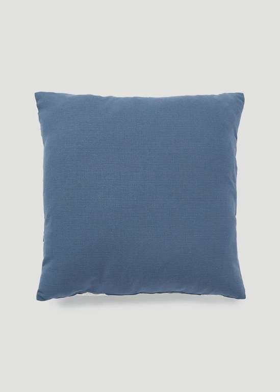 Blue Pebble Cushion (43cm x 43cm) - £2.50 (Free Click & Collect) @ Matalan