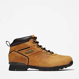 Splitrock Nubuck Mid Hiking Boots For Men In Yellow £61.28 with codes @ Timberland
