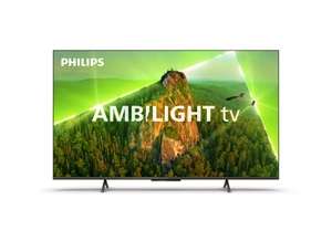 Philips Ambilight PUS8108 65" Smart 4K LED TV, Dolby Atmos & Vision, HDR10+, Built in Alexa, 2023 Model