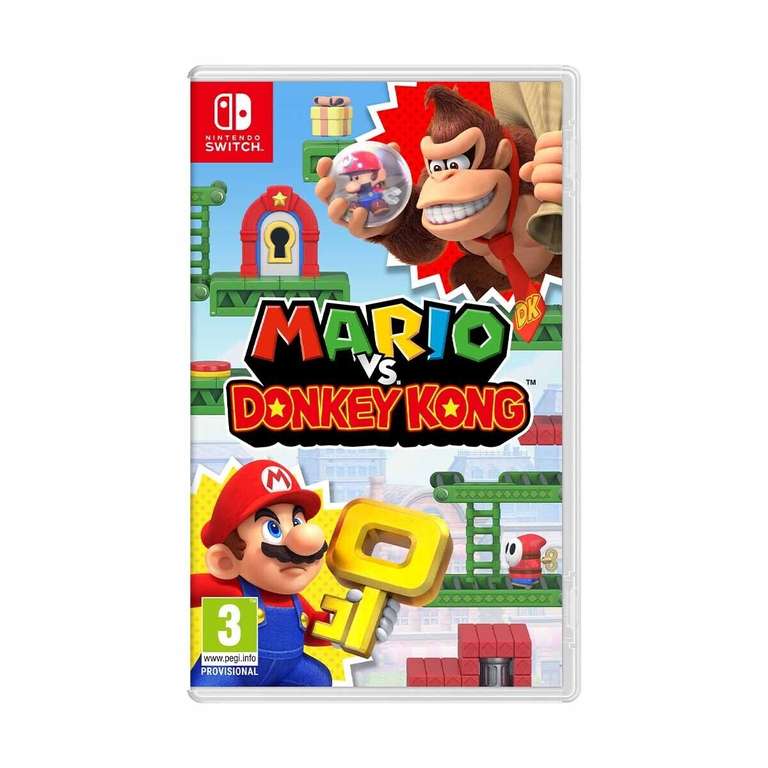 Mario vs Donkey Kong - Nintendo Switch pre order - with code, sold by Shopto