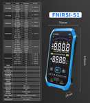 FNIRSI S1 Smart Digital Multimeter 9999counts AC DC - £27.14 incl vat - Delivered @ FNIRSI / Ali Express Deals