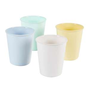 4 Pack Plastic Kids Plates / Bowls / Cups 50p a Set @ Dunelm Free Click & Collect
