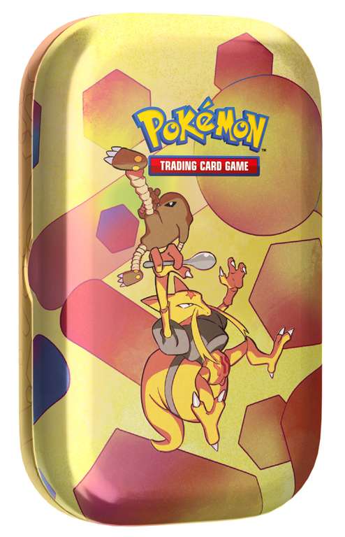 4 x Pokémon TCG: Scarlet & Violet—151 Mini Tins – Kadabra (8 Packs total)