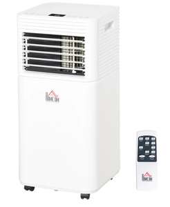 HOMCOM 4-IN-1 9000 BTU Portable Air Conditioner with Remote, A Energy Efficiency, Window Mount Kit - £201.44 with code - Delivered @ Aosom