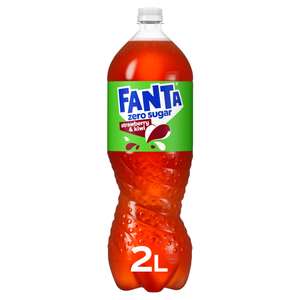 Fanta Zero Sugar Strawberry & Kiwi 2L (Luton)