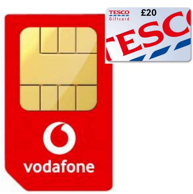 Get 100GB Vodafone 5G Data For £16pm (Effective £8.50pm W/£90 Cashback) + £20 Tesco Gift Card £192 / £102 @ Mobiles.co.uk Via Giftcloud