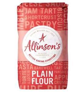 Allinson's Plain White Baking Flour / Self Raising Flour 1kg