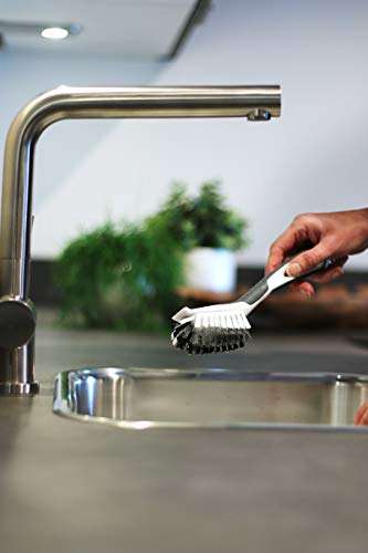 Sorbo Smart Brush, Dish Brush, Washing up brush with Non-Slip Soft-Grip Handle Dishwasher Safe £2.00 @ Amazon