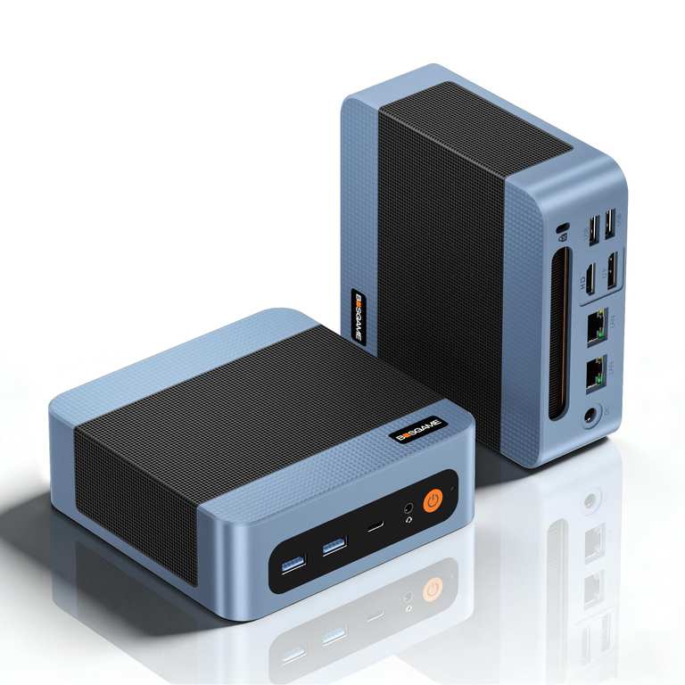 BOSGAME E5 Mini PC Win11 Pro, Ryzen 5300U, 16GB, 512GB SSD, 3x 4K Display, Dual 2.5G LAN, WiFi 5, BT5.0 sold by BOSGAME Official Store /FBA