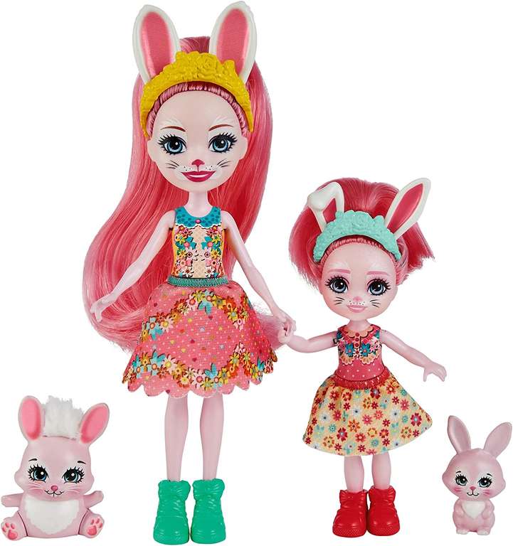 Enchantimals HCF84 Bree Bunny Mini Dolls and collectable Figures, Multicoloured - £9.99 @ Amazon