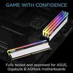 KLEVV CRAS XR5 RGB 32GB kit (16GB x2) 6000MHz Gaming Memory DDR5 RAM XMP 3.0 High Performance Overclocking - £153.49 @ Amazon