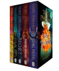 Terry Pratchett Enter the Discworld: 5 Book Box Set - Free C&C