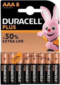 2 packs of 8 AA or AAA Duracell Power Plus Batteries for £9 mix & match instore @ Farmfoods