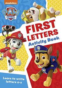 PAW Patrol First Letters Activity Book
