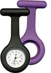Constant Nurses' Purple and Black / Blue and Pink Fob Watch - £4.99 + Free Collection @ Argos