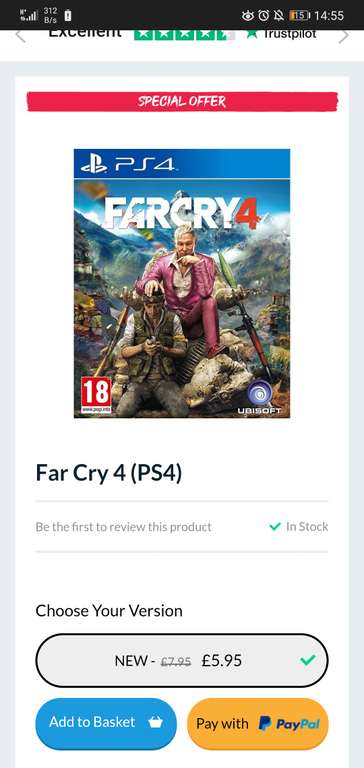Far Cry 4 PS4 £5.95 @ The Game Collection