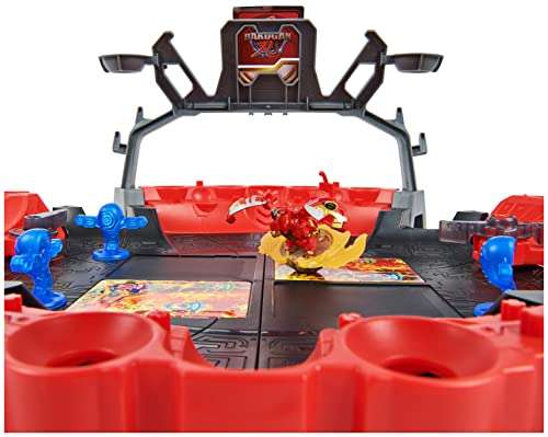 BAKUGAN Battle Arena with Exclusive Special Attack Dragonoid, Customisable, Spinning Action Figure and Playset