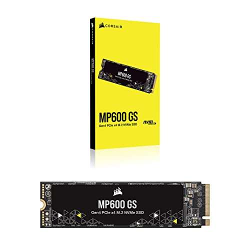 Corsair MP600 GS 2TB PCIe Gen4 x4 NVMe M.2 SSD £124.99 @ Amazon