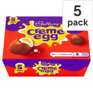 Cadbury Creme Egg 5 Pack 200G - £1.50 (Clubcard Price) @ Tesco