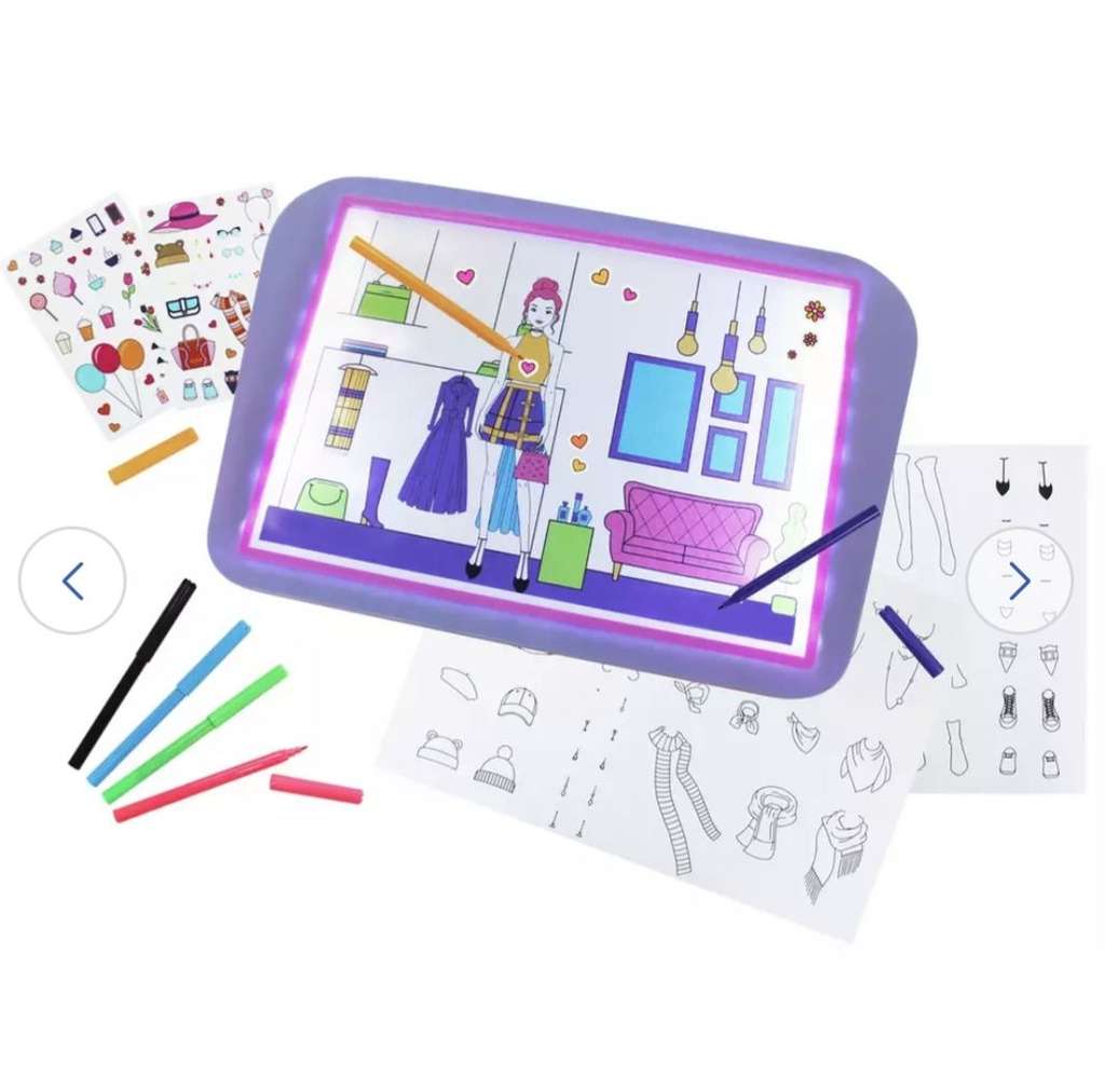 Chad Valley Be U Light Up Fashion Tracing Tablet £5.50 + Free