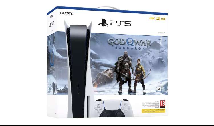 PlayStation 5 Console & God Of War Ragnarok Game Bundle £458.15 Box damage curry’s clearance eBay