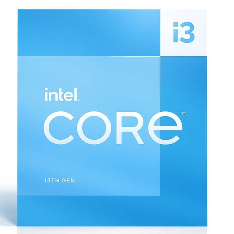 Intel 13th Gen Core i3 13100 CPU Raptor Lake 4 Cores 3.4Ghz Processor £138.77 @ Tech Next Day