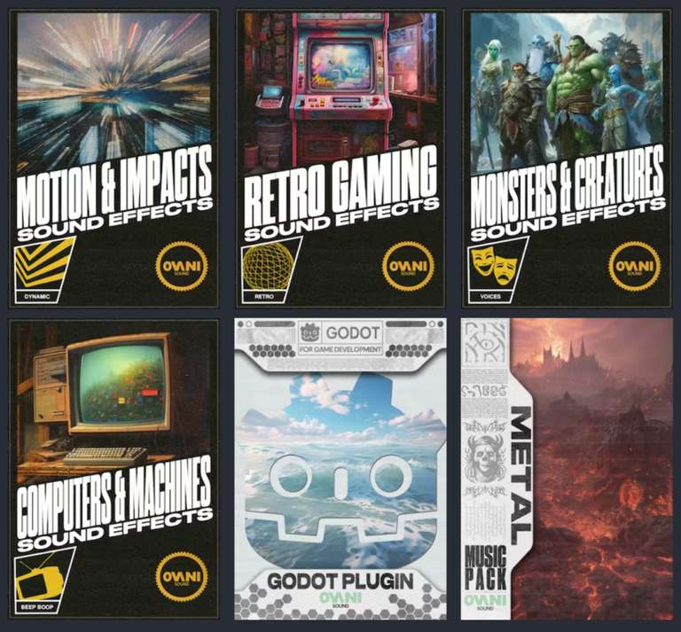 Humble Bundle: Audio Odyssey -- Tier 1 -- (6 Packs)