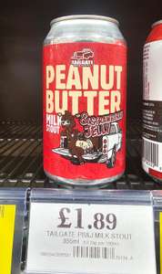 Peanut Butter & Strawberry Jelly Milk Stout 355ml 5.2% abv - Bridgend, S.Wales