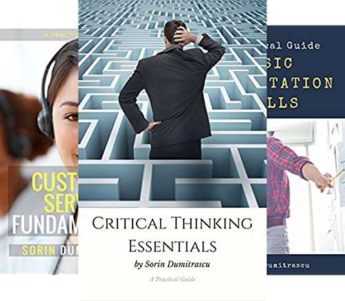 10 Free eBooks: Critical Thinking Essentials, Customer Service Fundamentals,Basic Presentation Skills,Risk Management & More at Amazon
