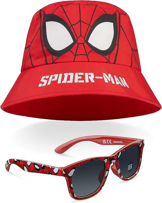 Marvel Bucket Hat and Kids Sunglasses Set, 3 designs, Sold by Get Trend / FBA