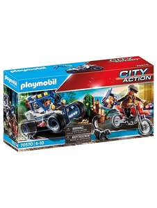 Playmobil 70570 City Action Police Off-Road Car with Jewel Thief £15.50 + free click and collect @ George (Asda)