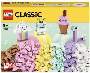 LEGO Classic Creative 11028 Pastel Fun / LEGO Classic Creative 11027 Neon Fun £12.99 each with free click and collect only at limited stores