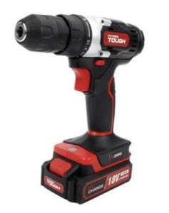 Hyper Tough 18V Lithium-Ion Cordless Drill, Rechargeable, £30 at Asda