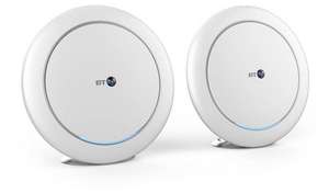 BT Premium AX3700 Whole Home Tri-Band Wi-Fi Twin Pack Free Click & Collect - £129 @ Argos